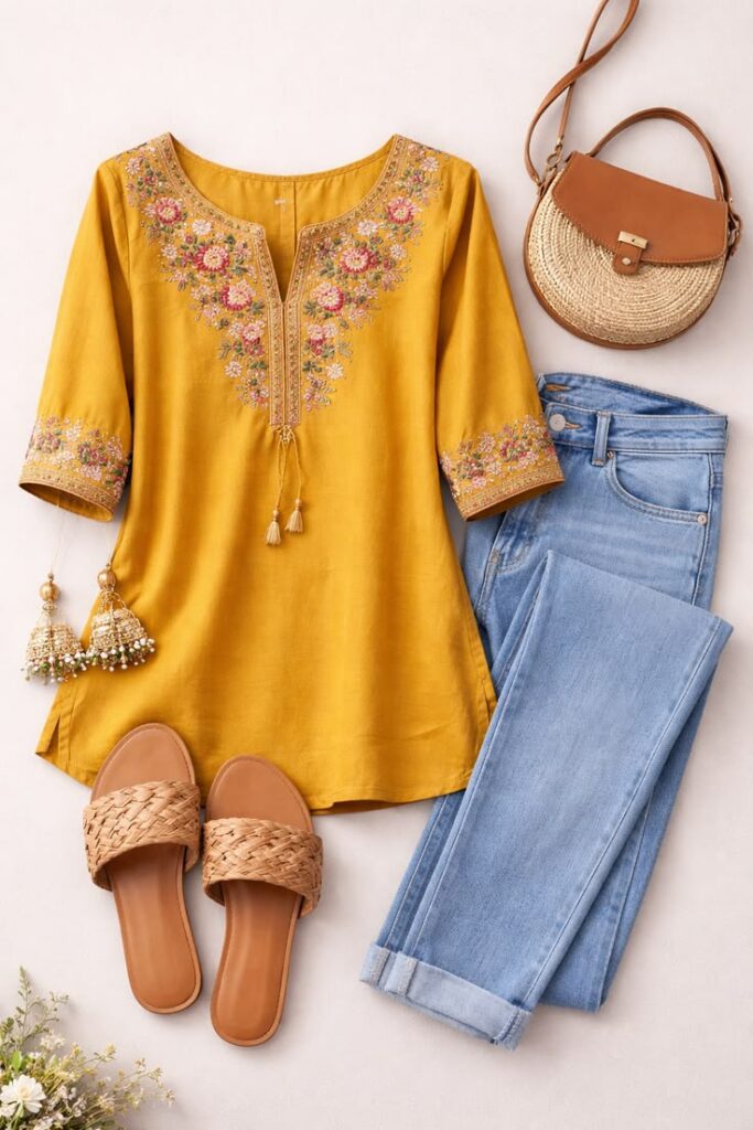 short kurtis for women