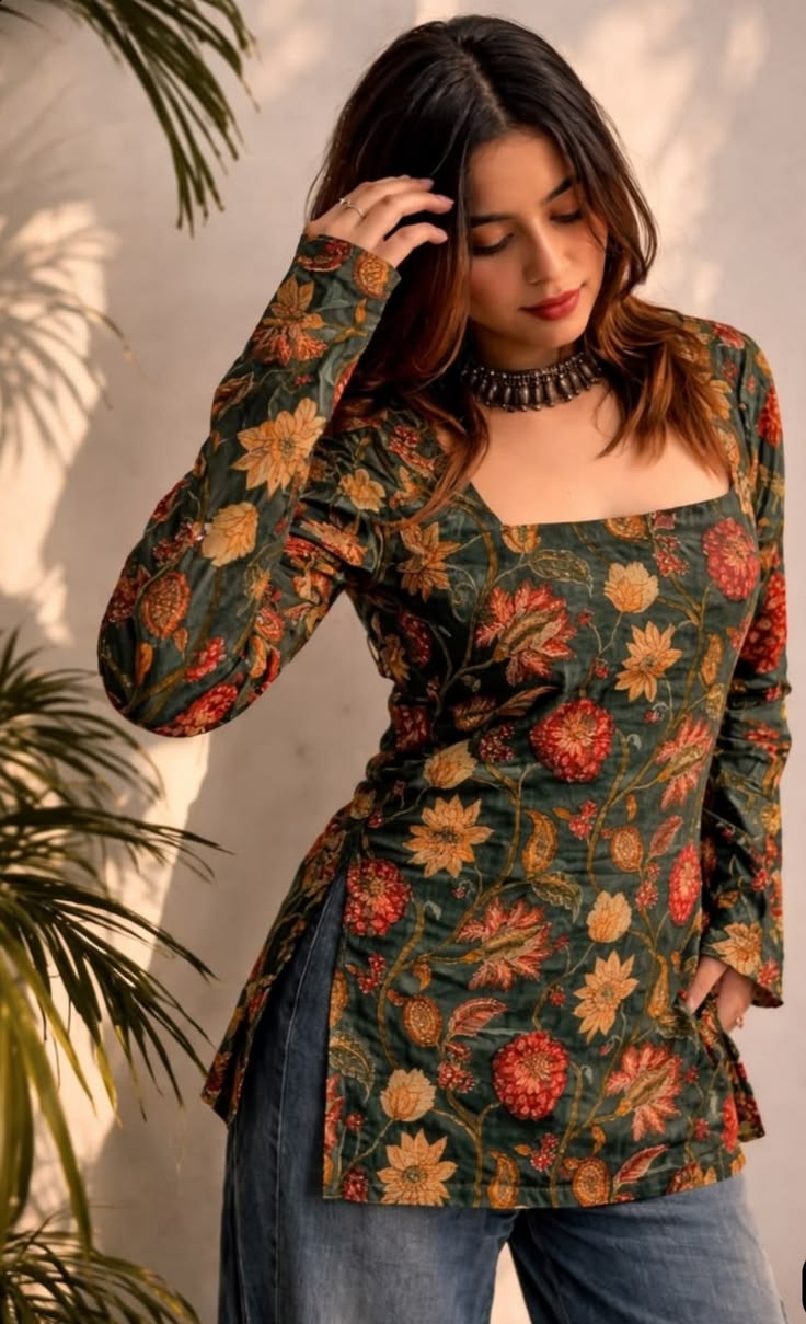 kurti for women short kurti stylish trending latest kurti| cotton printed casual short kurti kurti for girls & women kurti for women short kurti stylish trending latest kurti| cotton printed casual short kurti kurti for girls & women